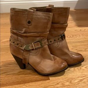 Aldo Western Heeled Booties